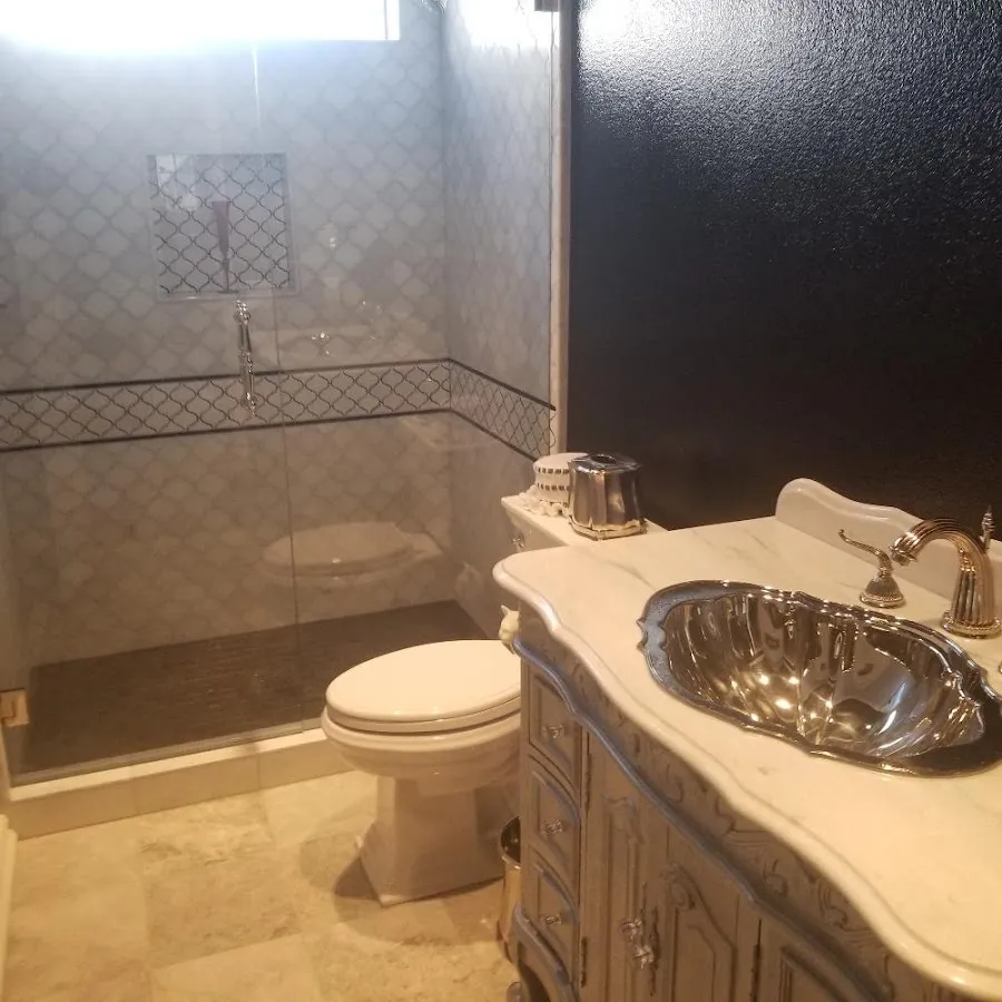 Professional plumbing work and bathroom remodeling in St. James